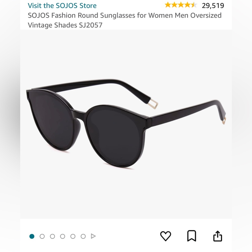 black & gold sunnies